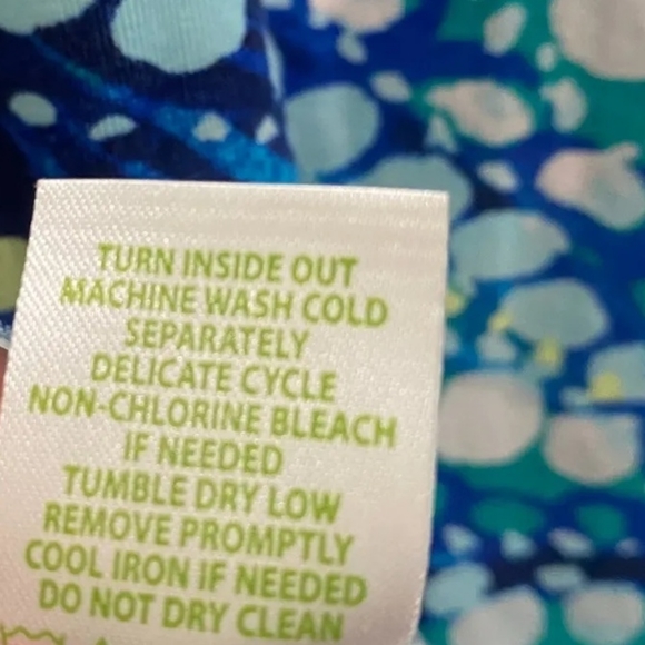 LILLY PULITZER Waverly Top Bright Navy A Jungle In Here Small LNC - Picture 6 of 11